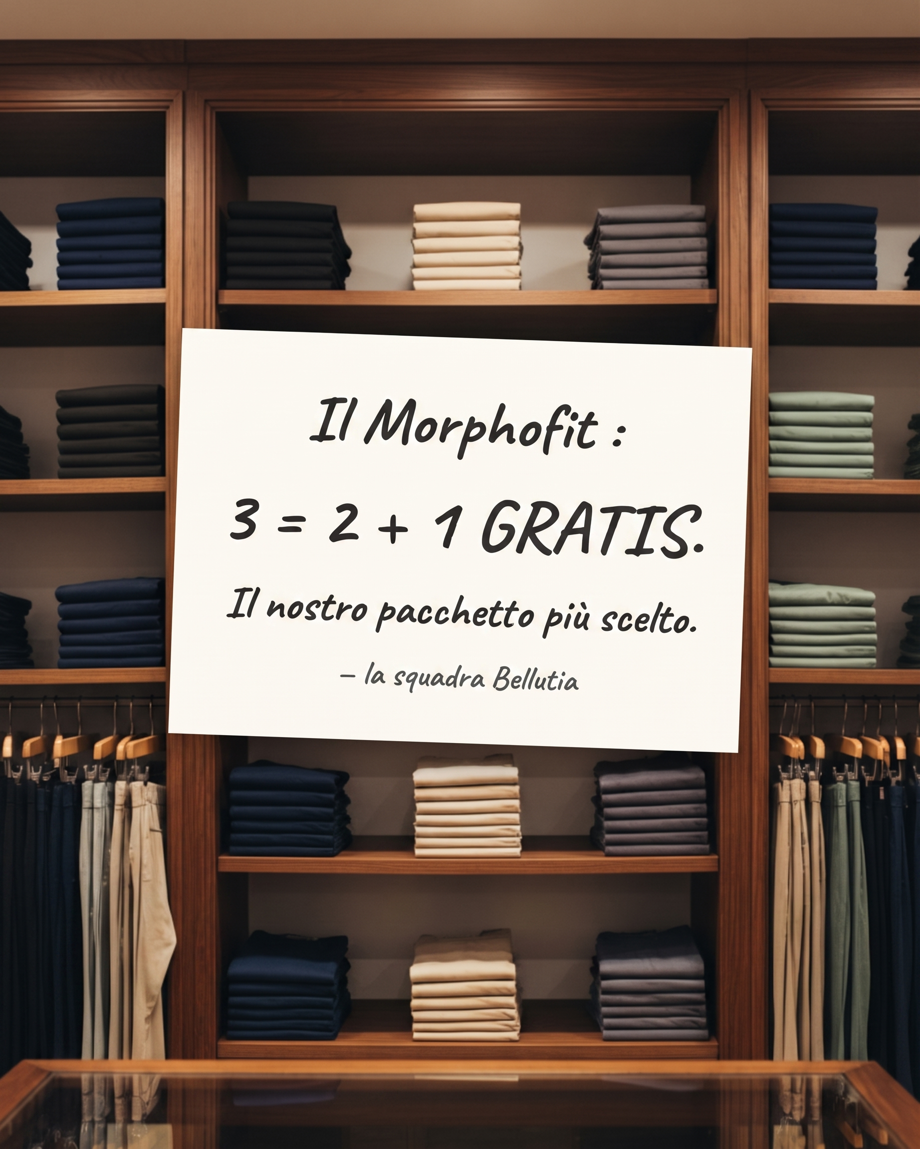 Daniel Fashion Facebook ad: 2 ACQUISTATI = 1 IN OMAGGIO!