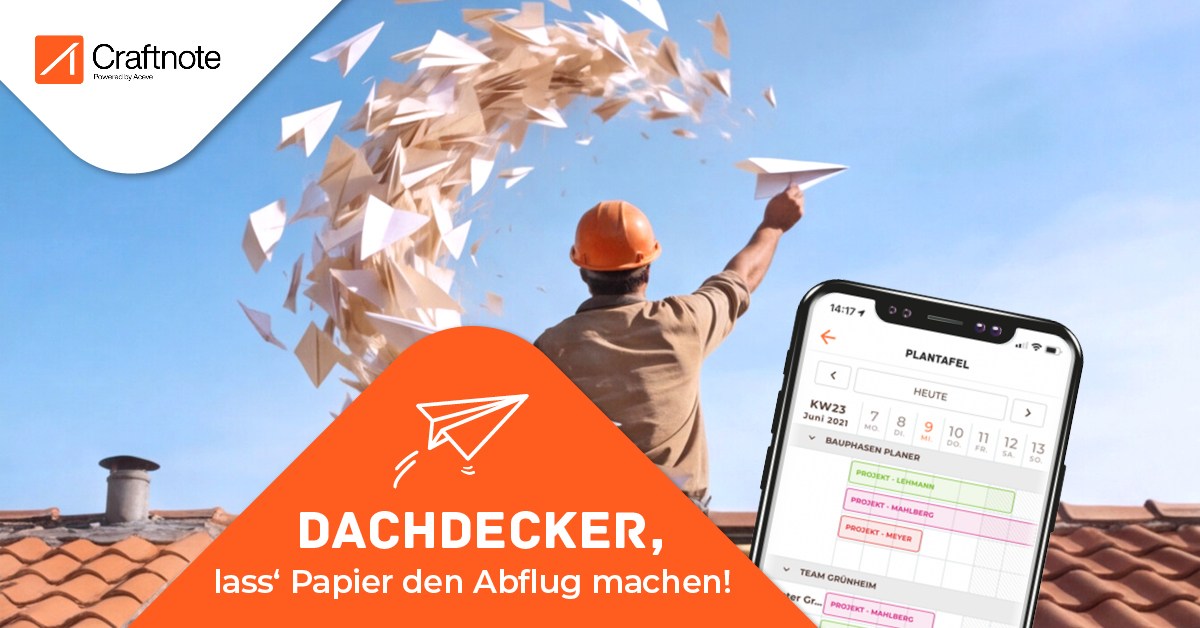 Craftnote - App für Handwerker Facebook ad