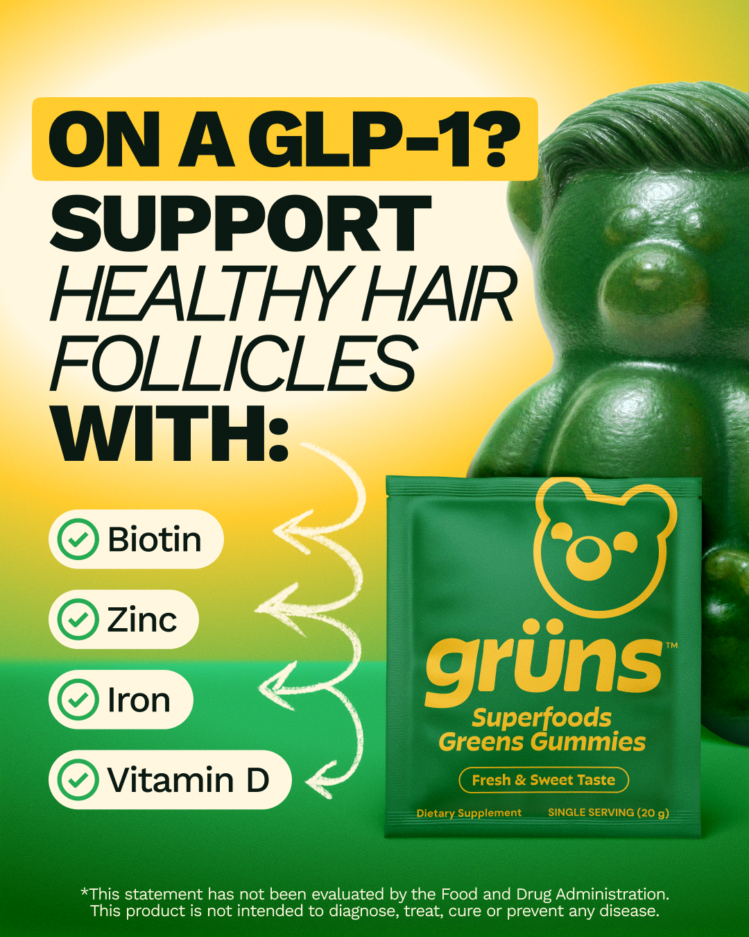 Grüns Facebook ad