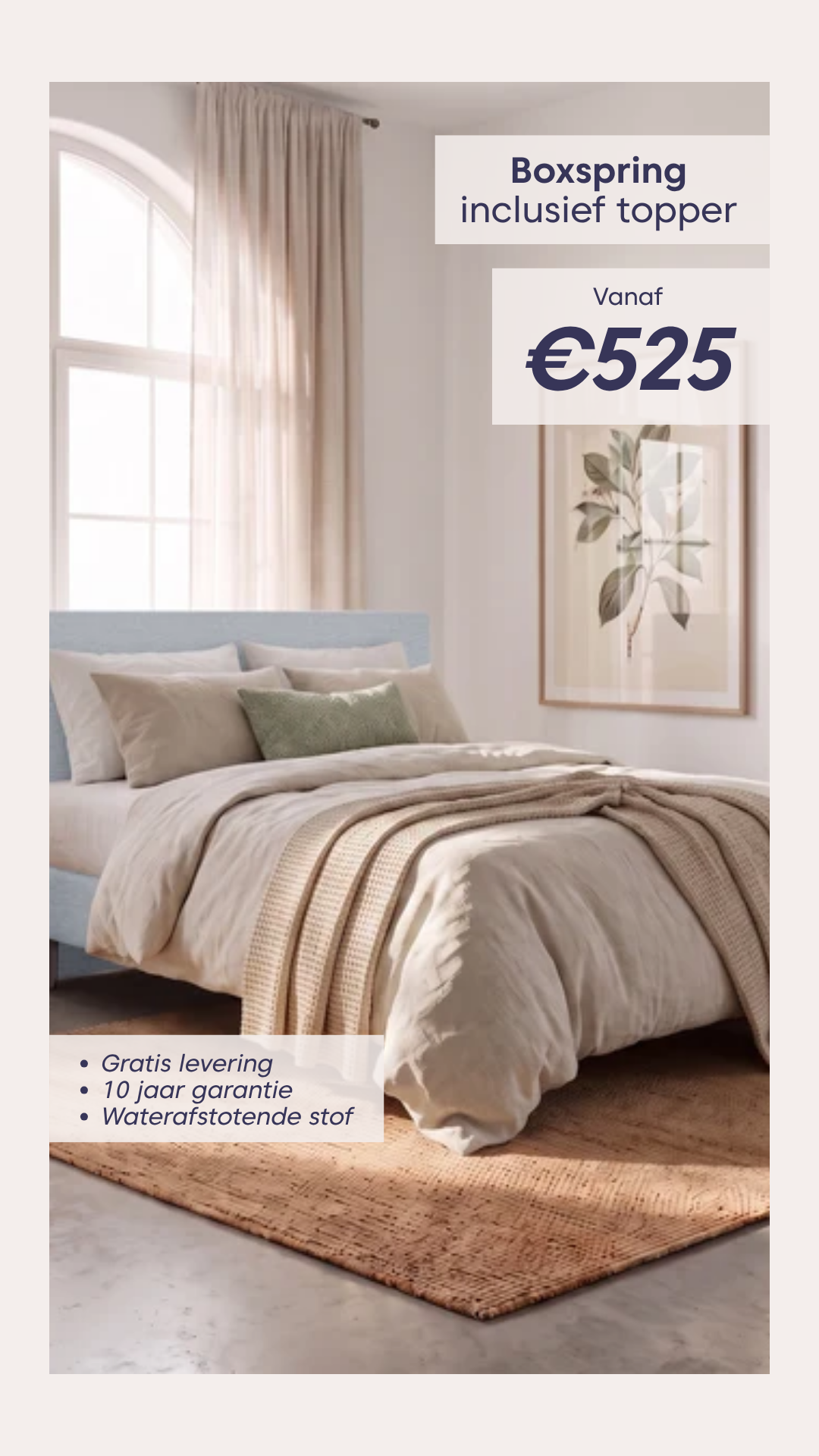 HappyBed Facebook ad
