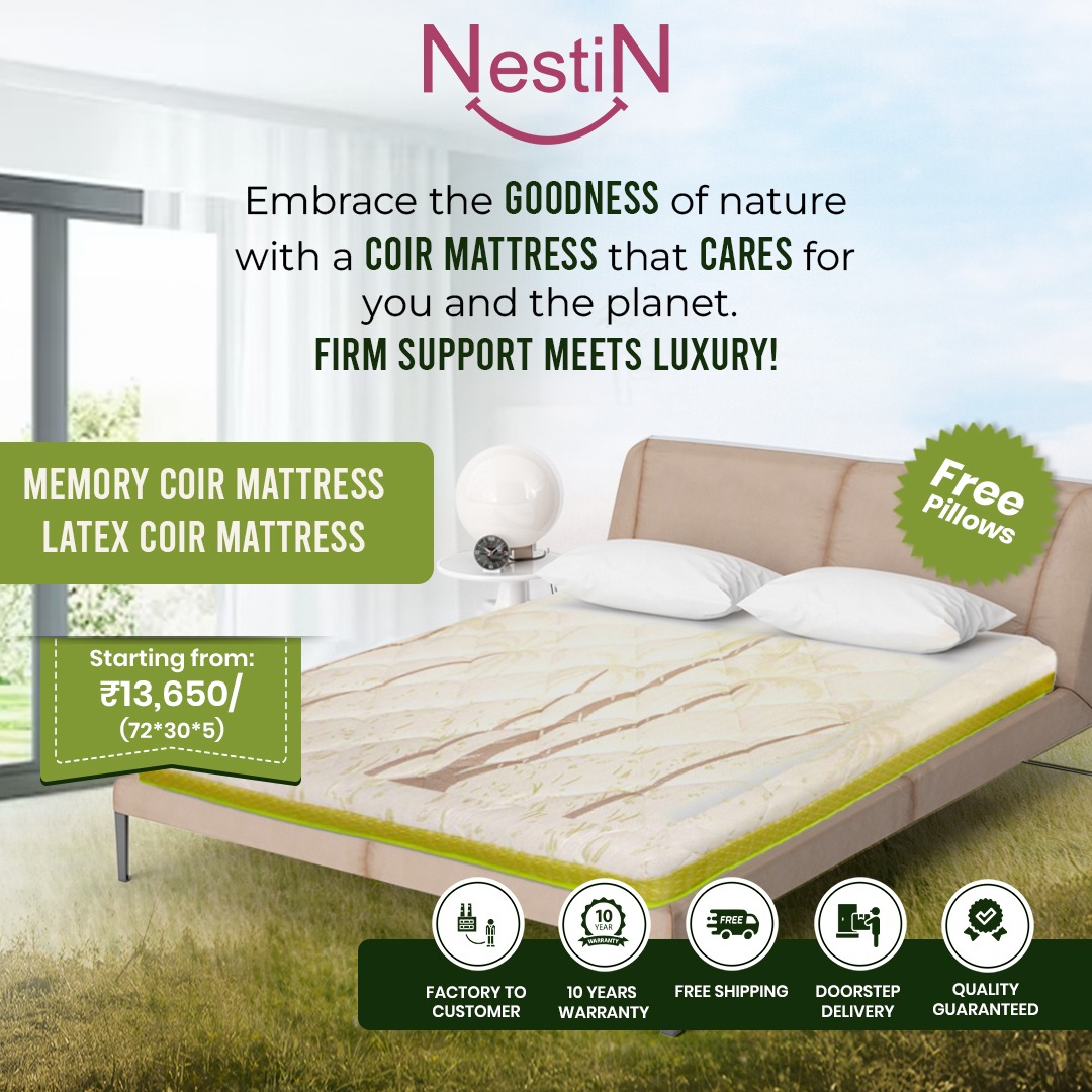 Nestin Facebook ad: Coir Mattress