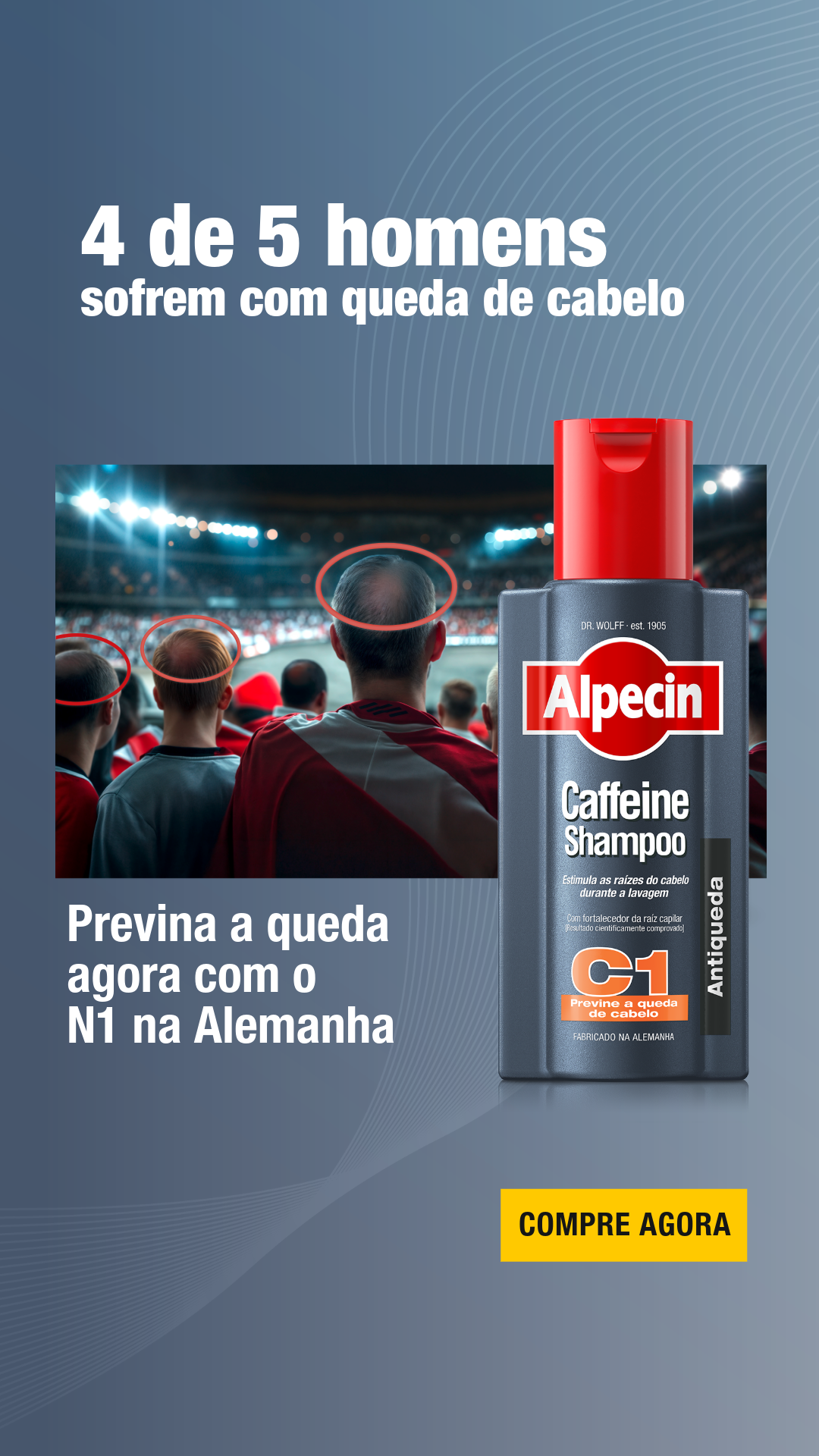 Alpecin Brasil Facebook ad