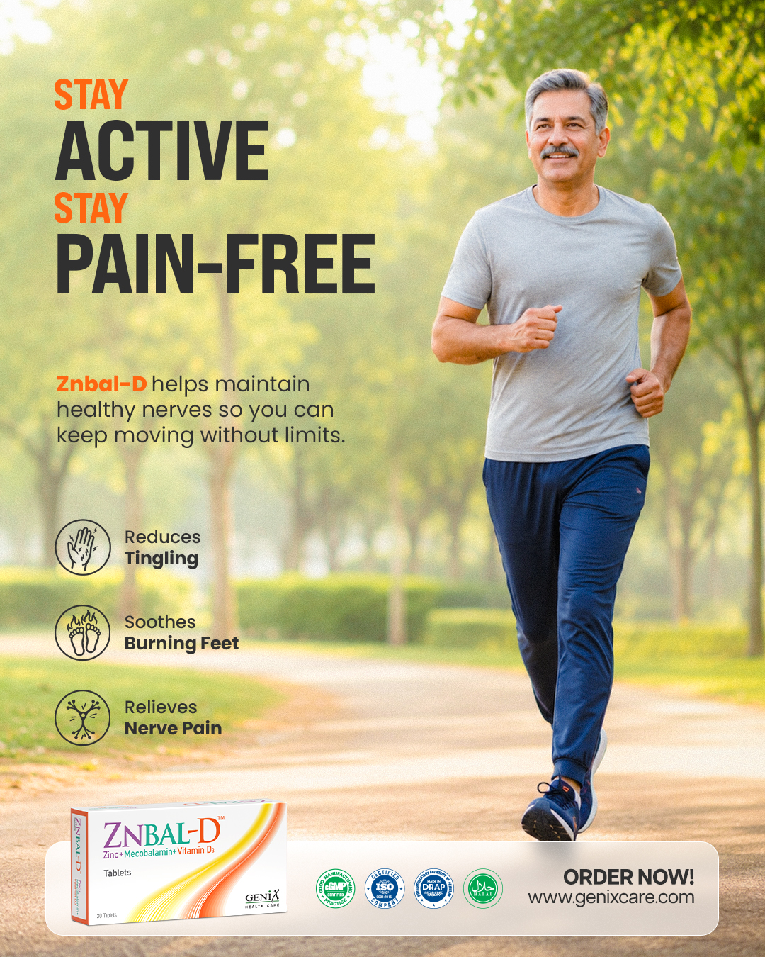 Genix Care Facebook ad