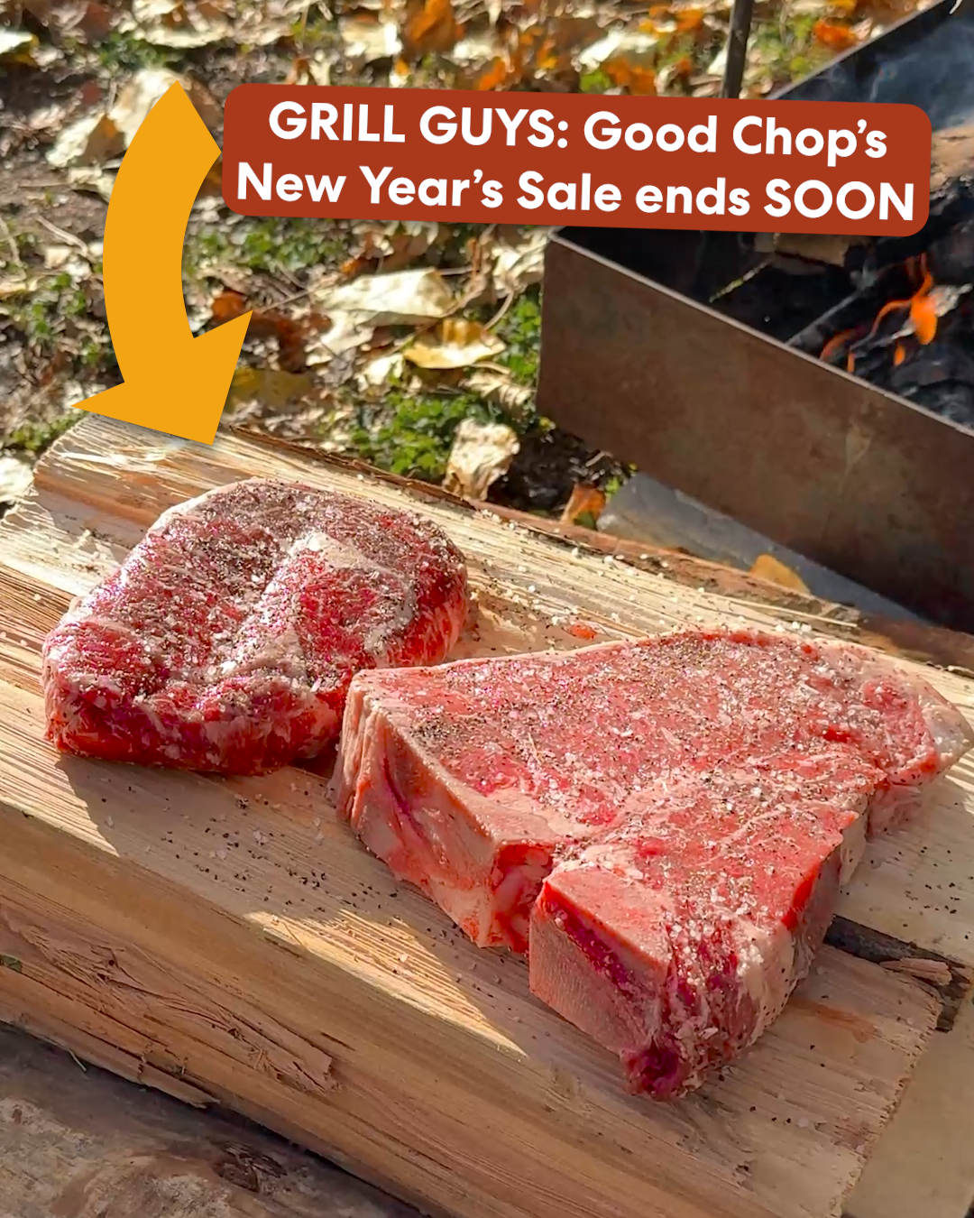 GoodChop Facebook ad