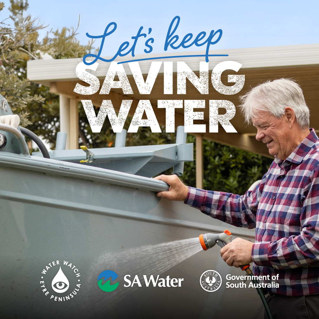 SA Water Facebook ad: Let’s Keep Saving Water