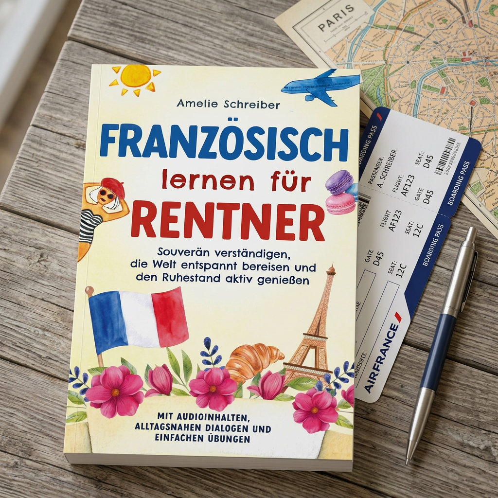 LE unlimited Facebook ad: Französisch entspannt im Ruhestand
