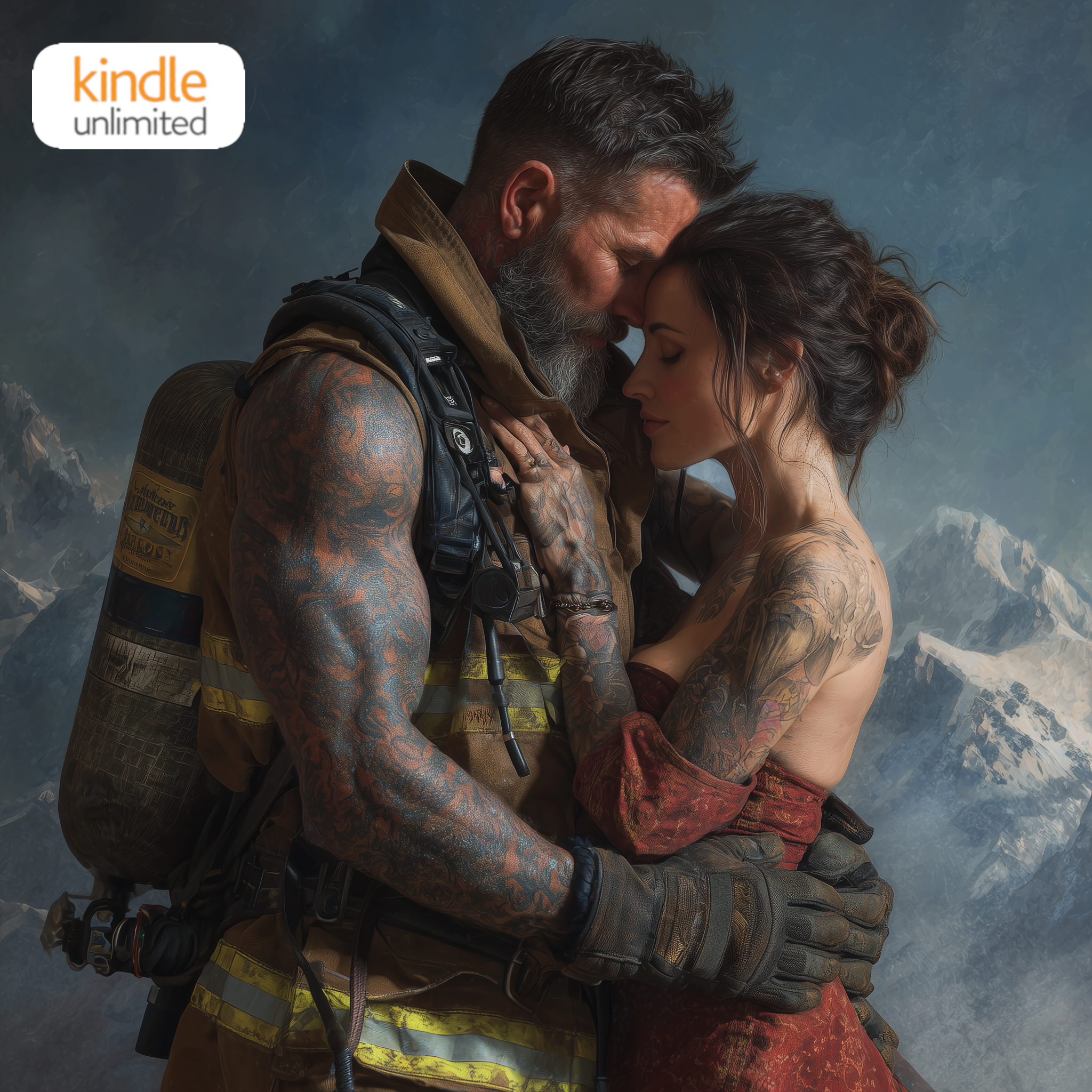 Aria Cole • Author Facebook ad: Romance du pompier grognon