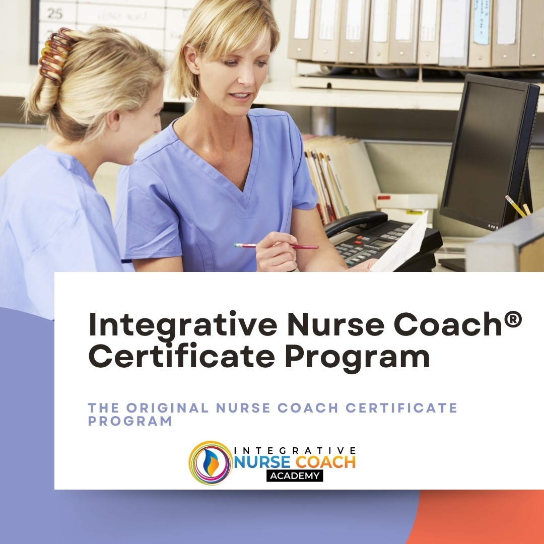 Integrative Nurse Coach Academy Facebook ad: As an accredited provider of continuing nursing education…