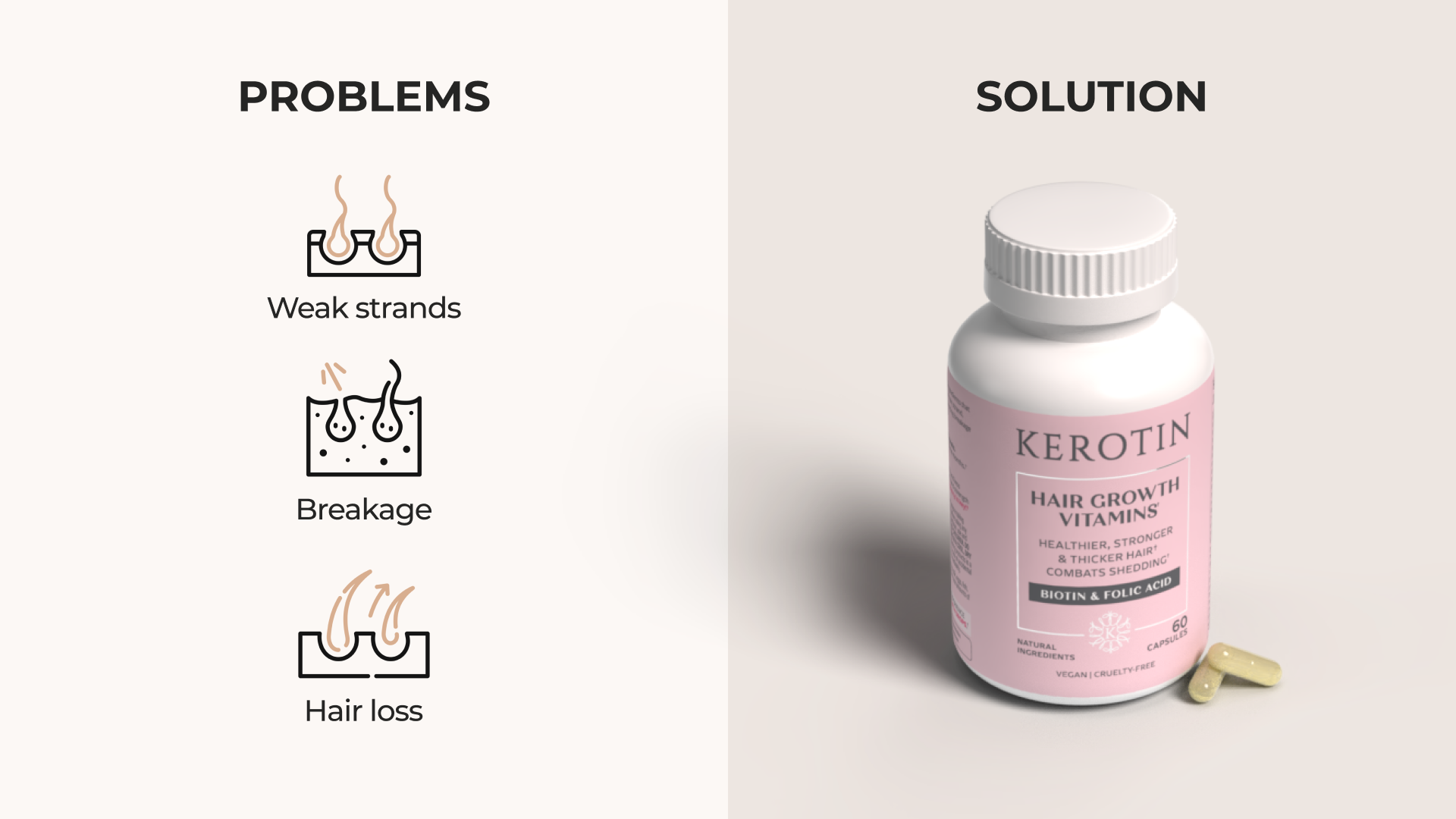 Kerotin Hair Care Facebook ad