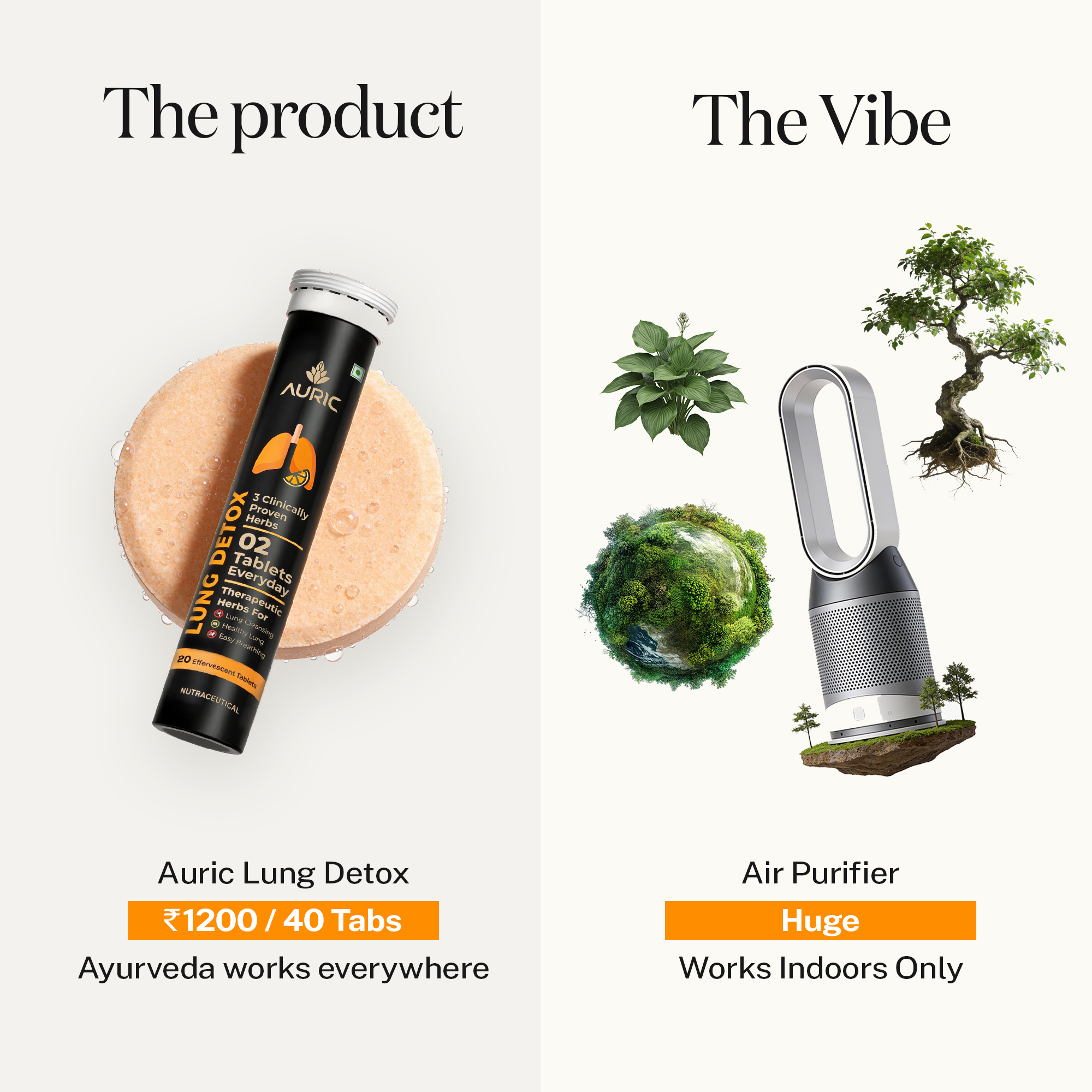 Auric Performance Booster Facebook ad
