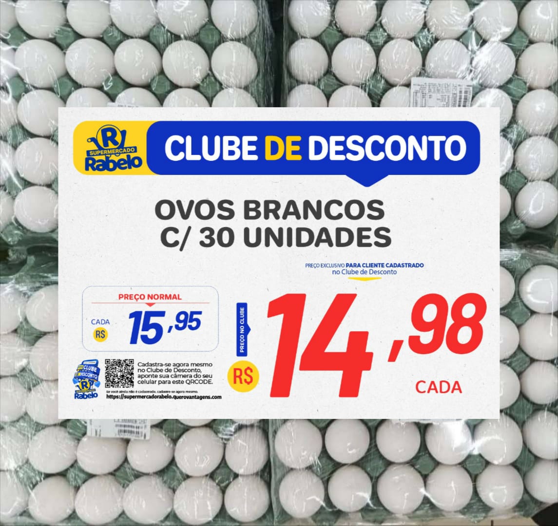 Super Rabelo Facebook ad: 7 DIAS DE OFERTAS NO SUPERMERCADO RABELO!