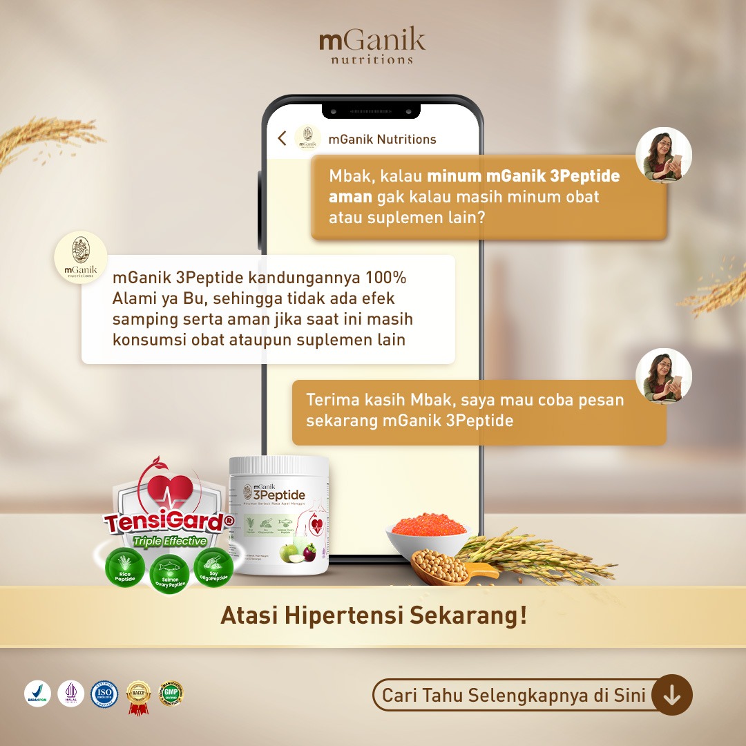 mGanik 3Peptide Coba Sekarang Facebook ad