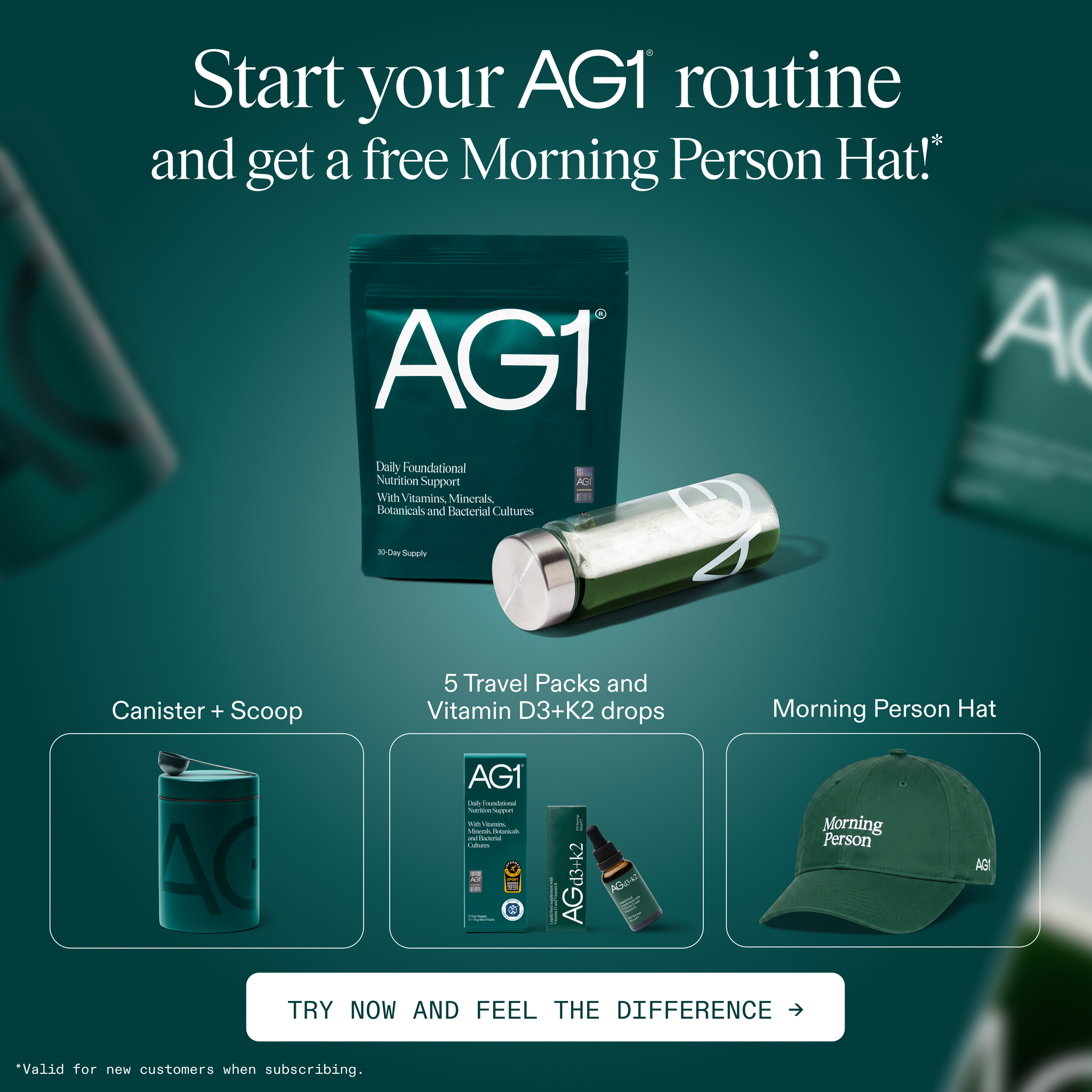 AG1 by Athletic Greens Facebook ad