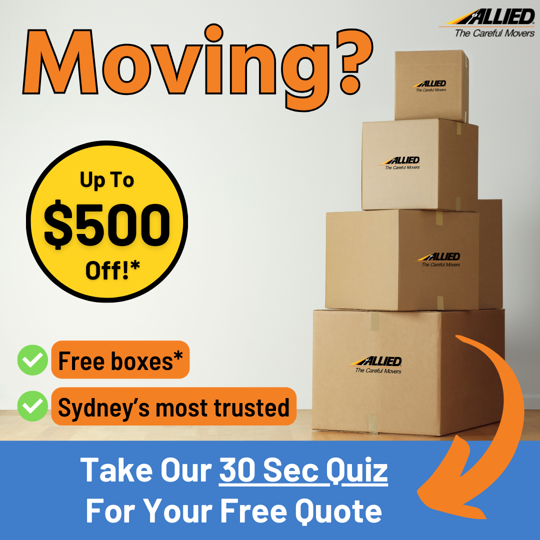 Allied Moving Services Sydney Local Facebook ad