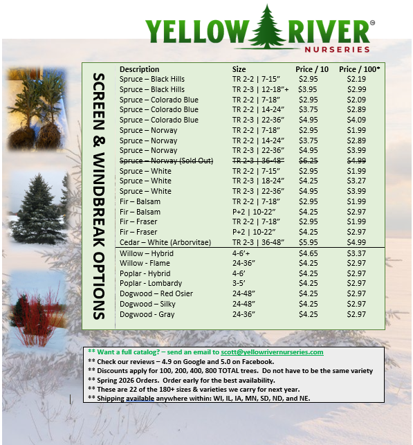 Yellow River Nurseries Facebook ad