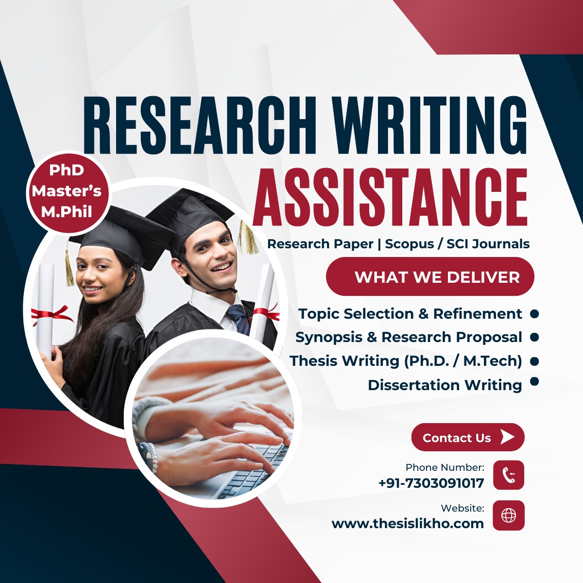 Thesis Likho Facebook ad: Expert Research Writing Assistance for PhD & Master’s