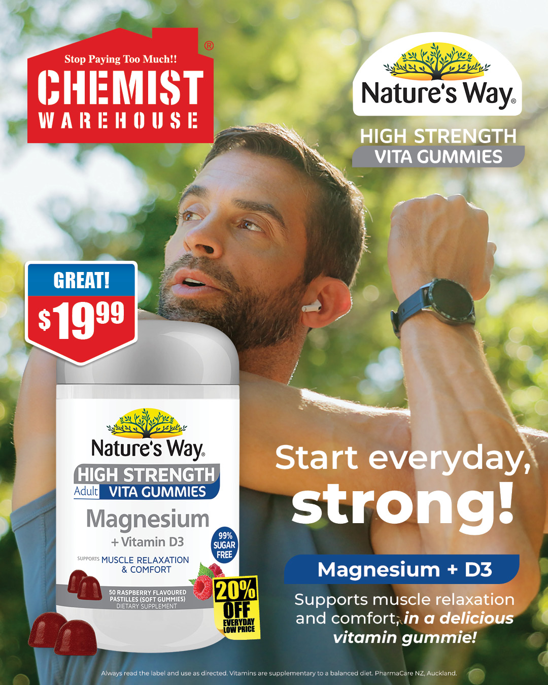 Chemist Warehouse New Zealand Facebook ad