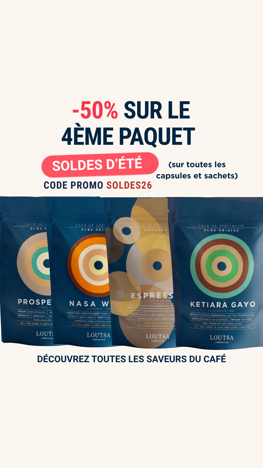 Loutsa Torréfacteur Facebook ad