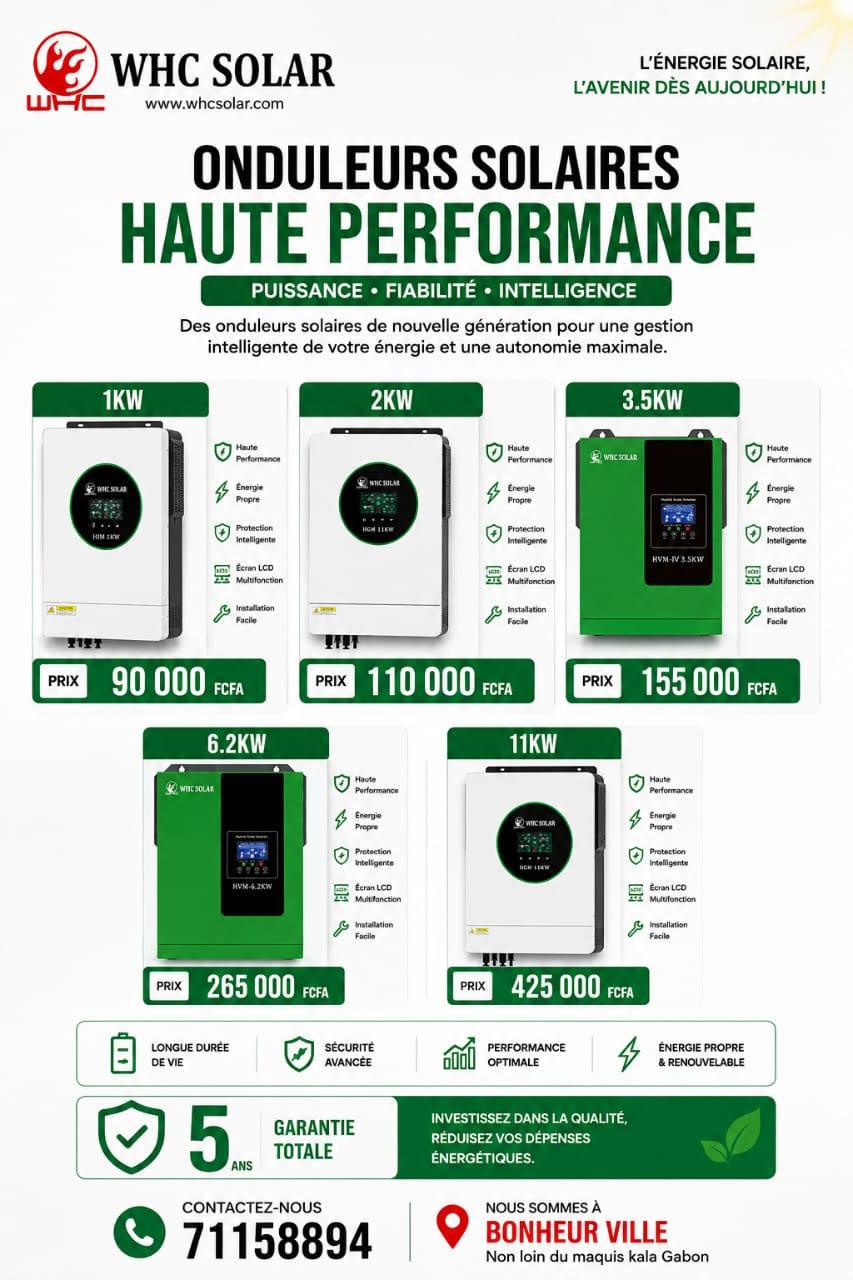 PRIME SOLAR Facebook ad: Les équipements solaires de haute qualité sont disponibles…