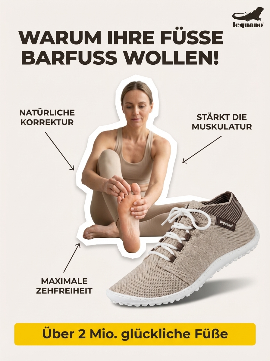 leguano Barfußschuhe Facebook ad