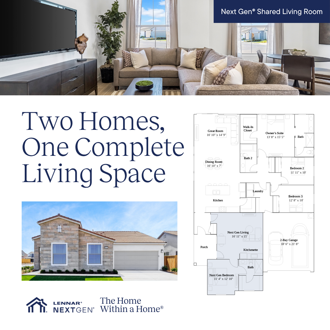 Lennar Central Valley CA Facebook ad