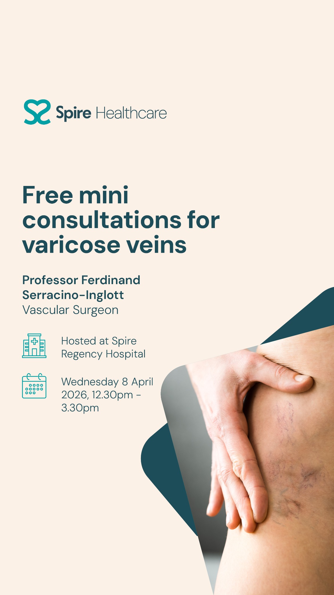 Spire Healthcare Facebook ad