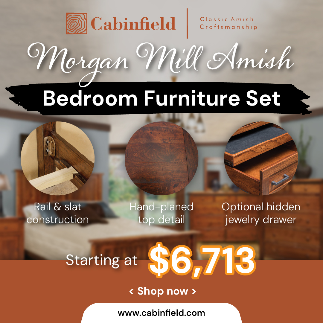 Cabinfield Amish Furniture Facebook ad