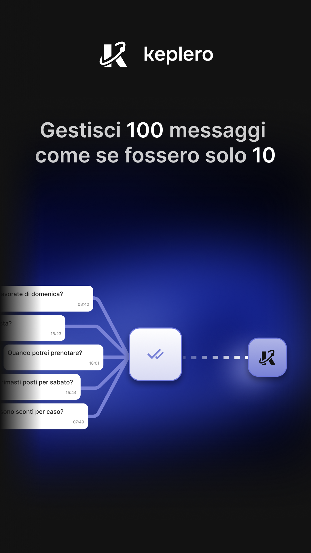 Keplero AI Facebook ad