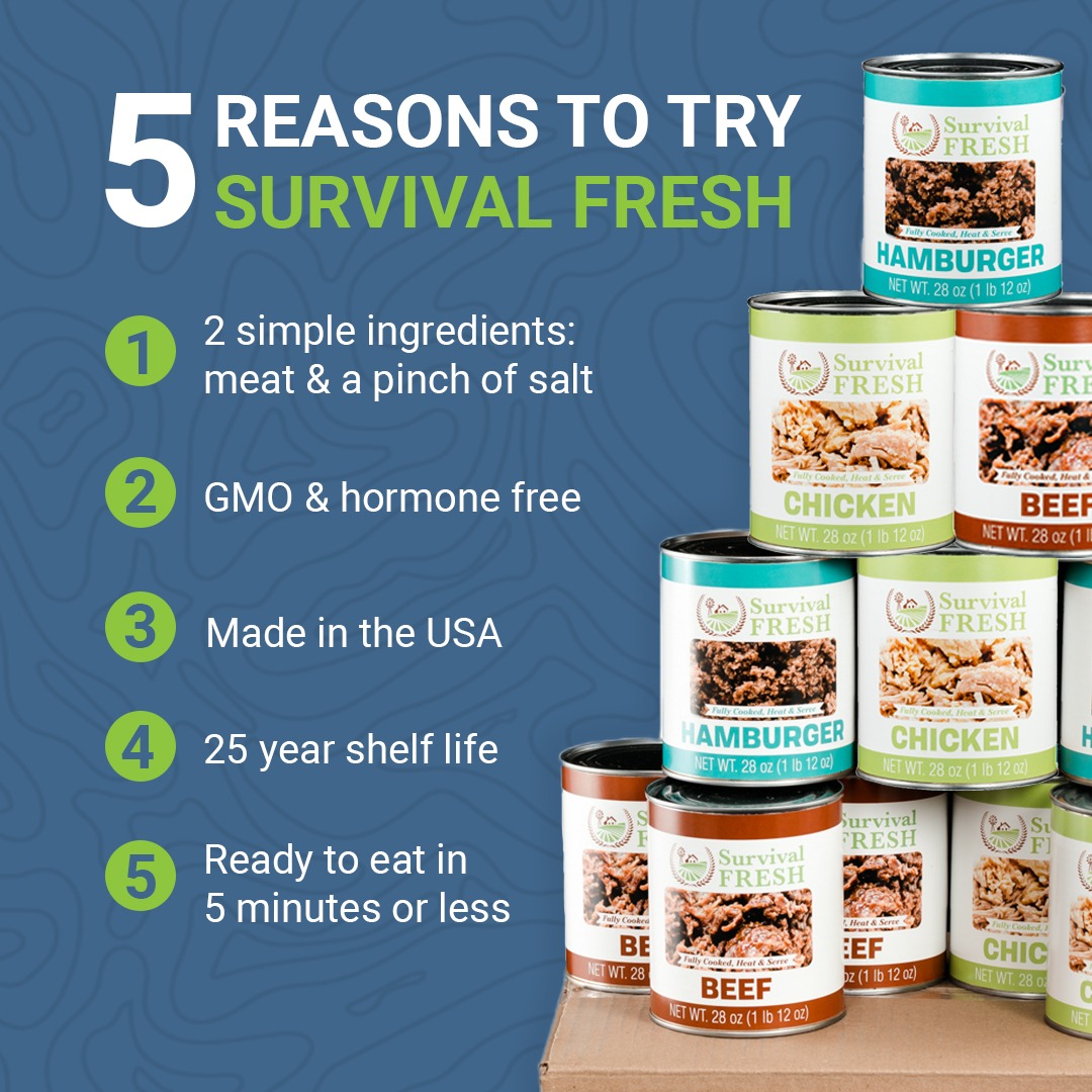 Survival Frog Facebook ad from Mar 6, 2024