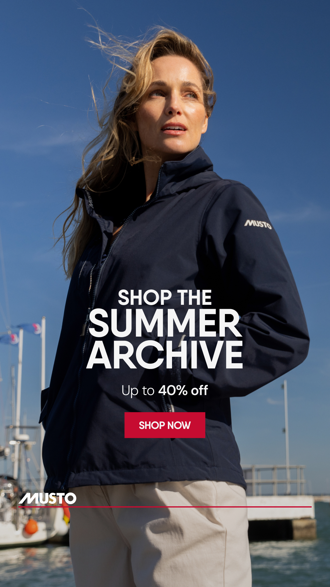 Musto Facebook ad from Aug 19, 2026