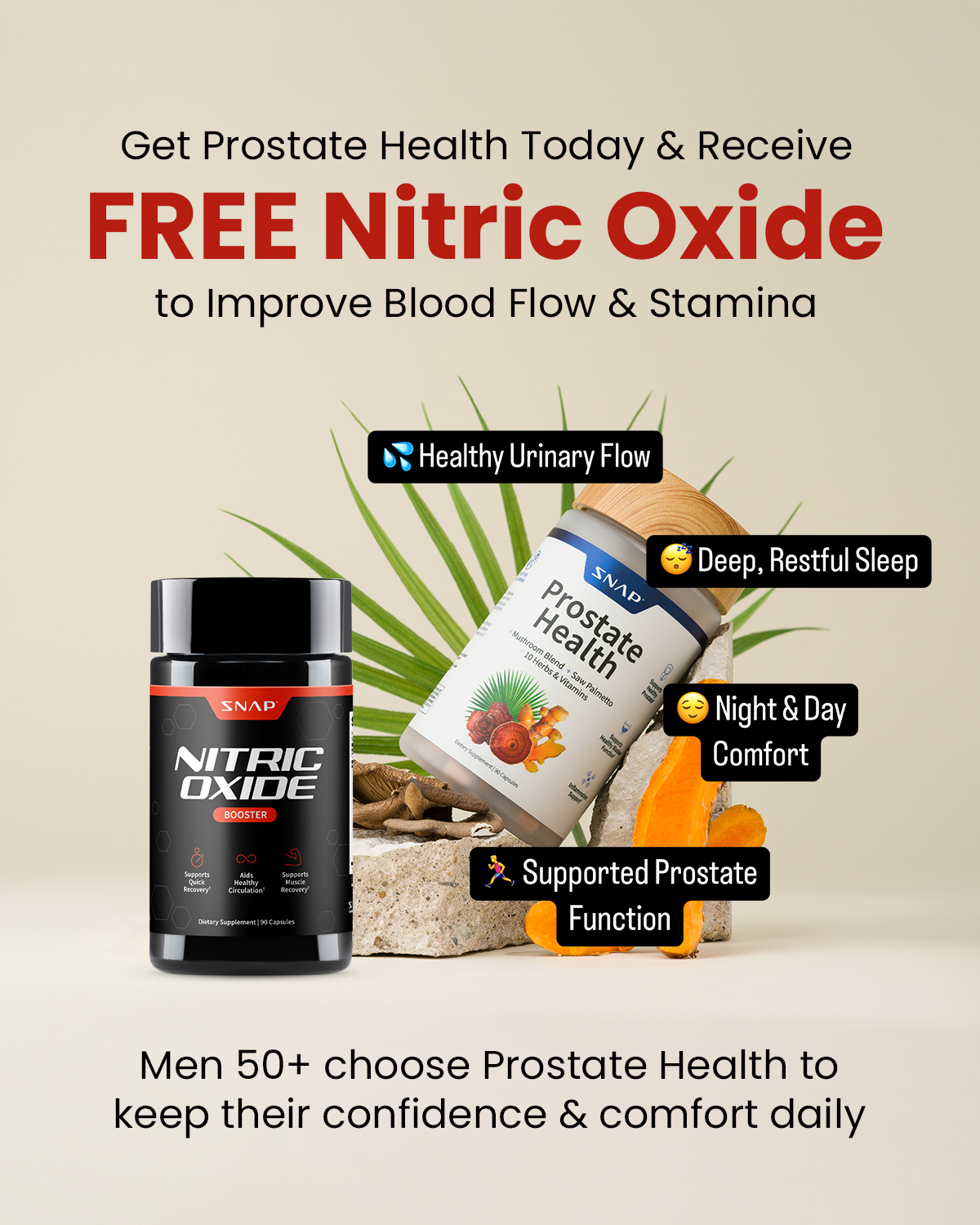 Snap Supplements Facebook ad