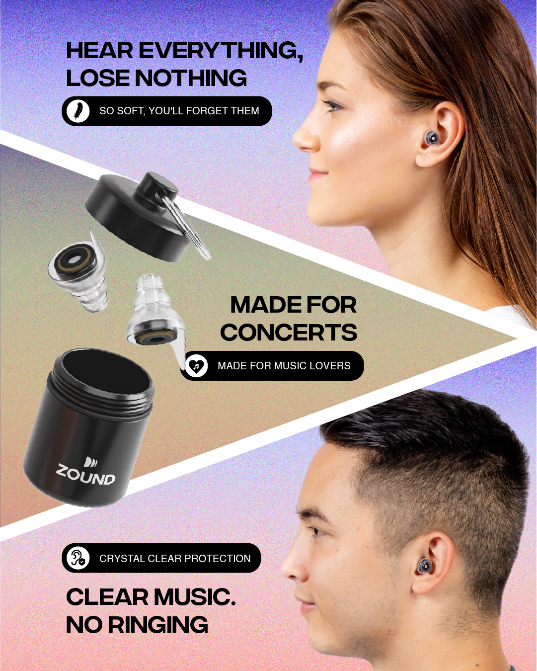 Zound. Facebook ad