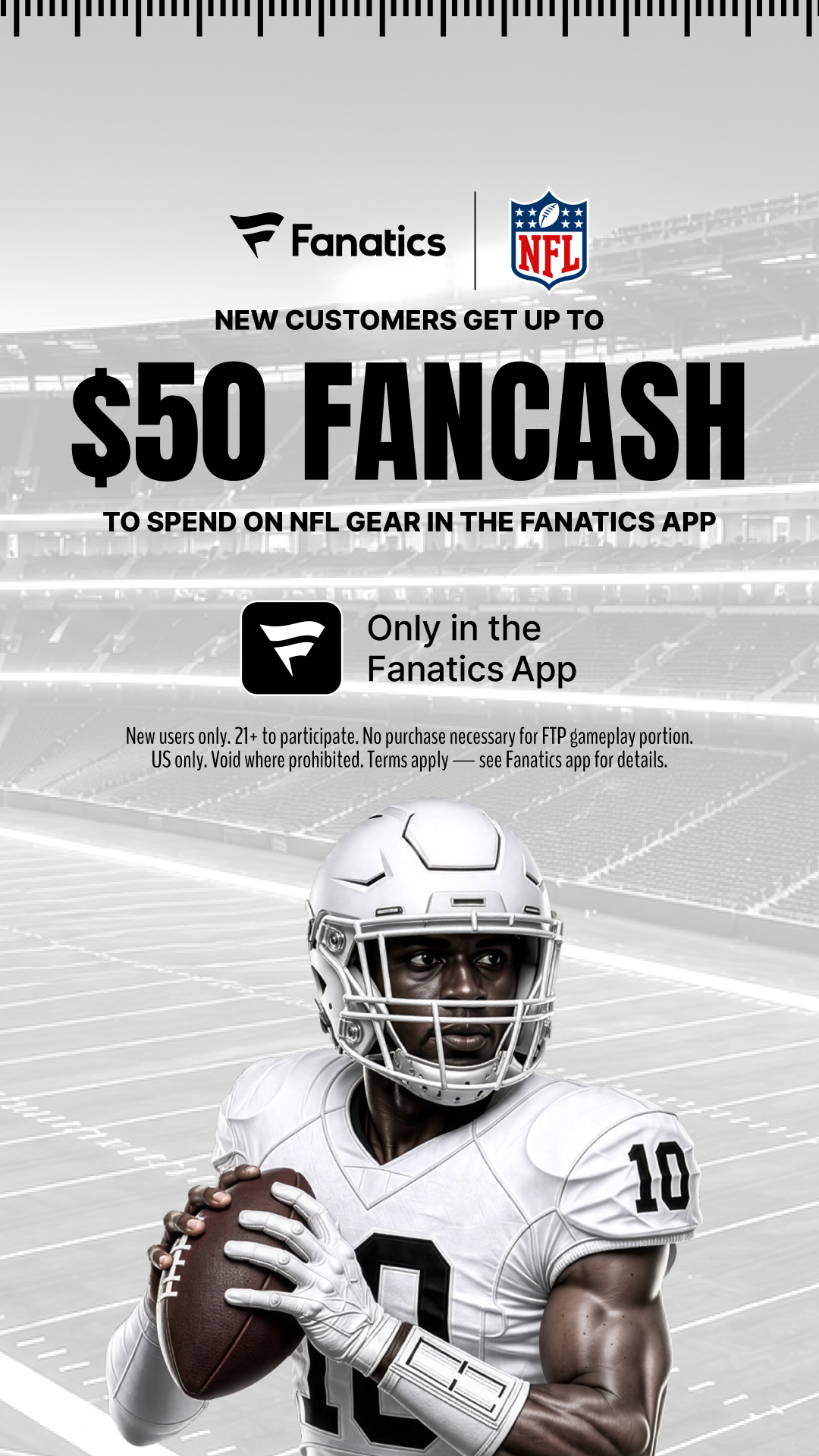 Fanatics Facebook ad: Fanatics: Shop NFL, NBA & MLB