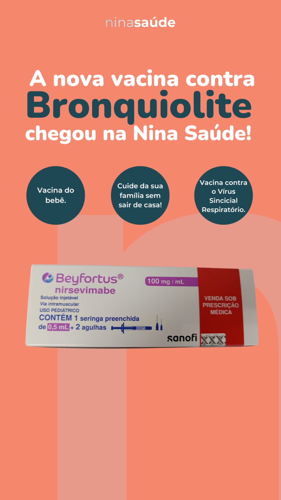 ninasaude_ Facebook ad from May 6, 2025