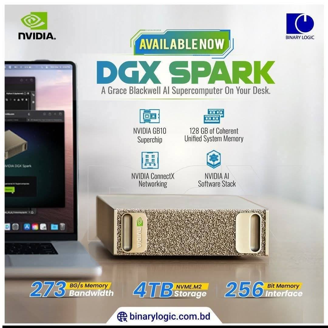 Binary Logic Facebook ad: เฆกเงเฆธเงเฆ เฆฅเงเฆเงเฆ เฆเฆพเฆฒเฆพเฆจ AI-เฆเฆฐ เฆญเฆฌเฆฟเฆทเงเฆฏเง, NVIDIA DGX Spark เฆเฆเฆจโฆ