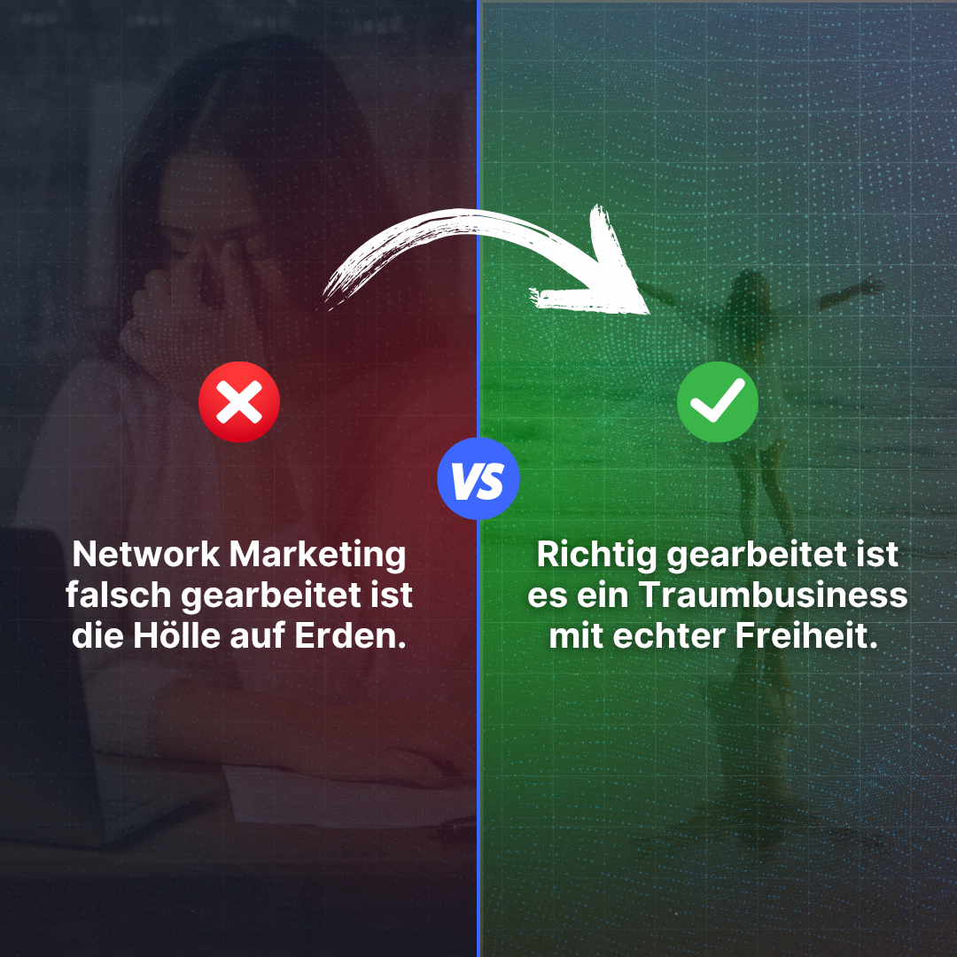 Become the Networker Facebook ad: Werde Network Marketing Unternehmer