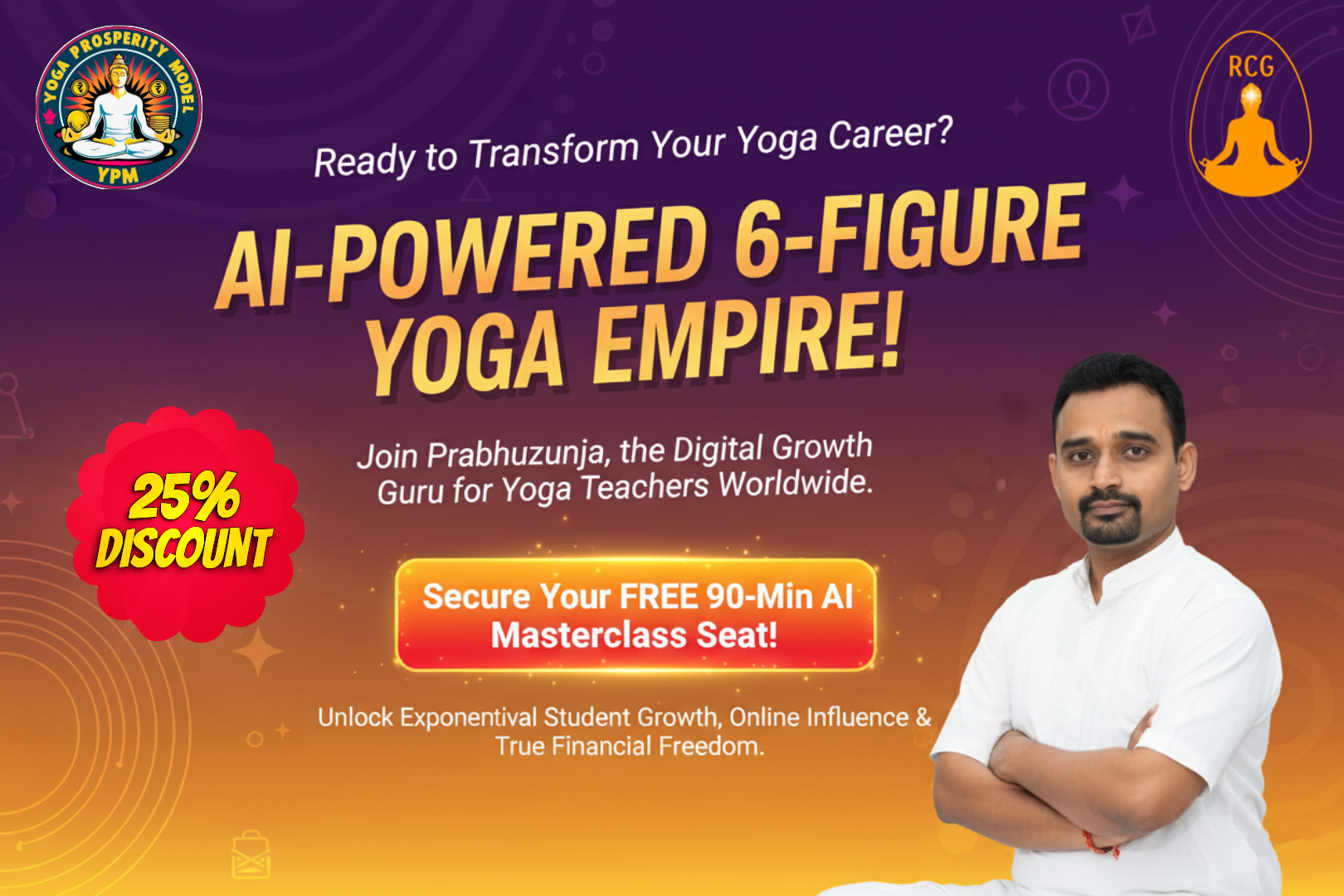 Rajyog Wellness Facebook ad from Oct 9, 2025