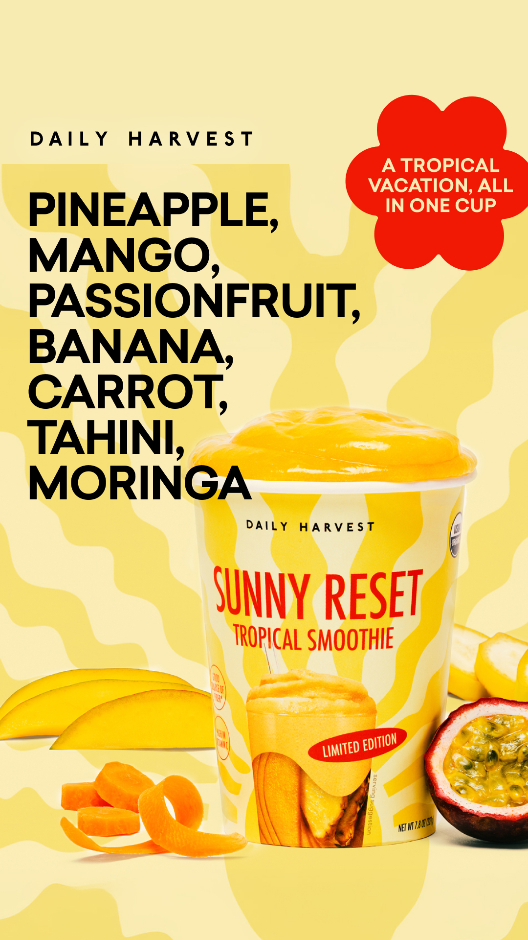 Daily Harvest Facebook ad from Jun 1, 2026