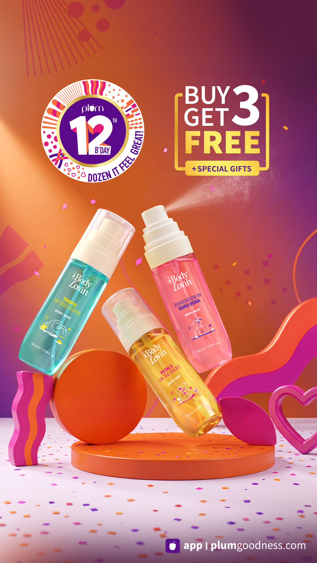 Plum BodyLovin' Facebook ad