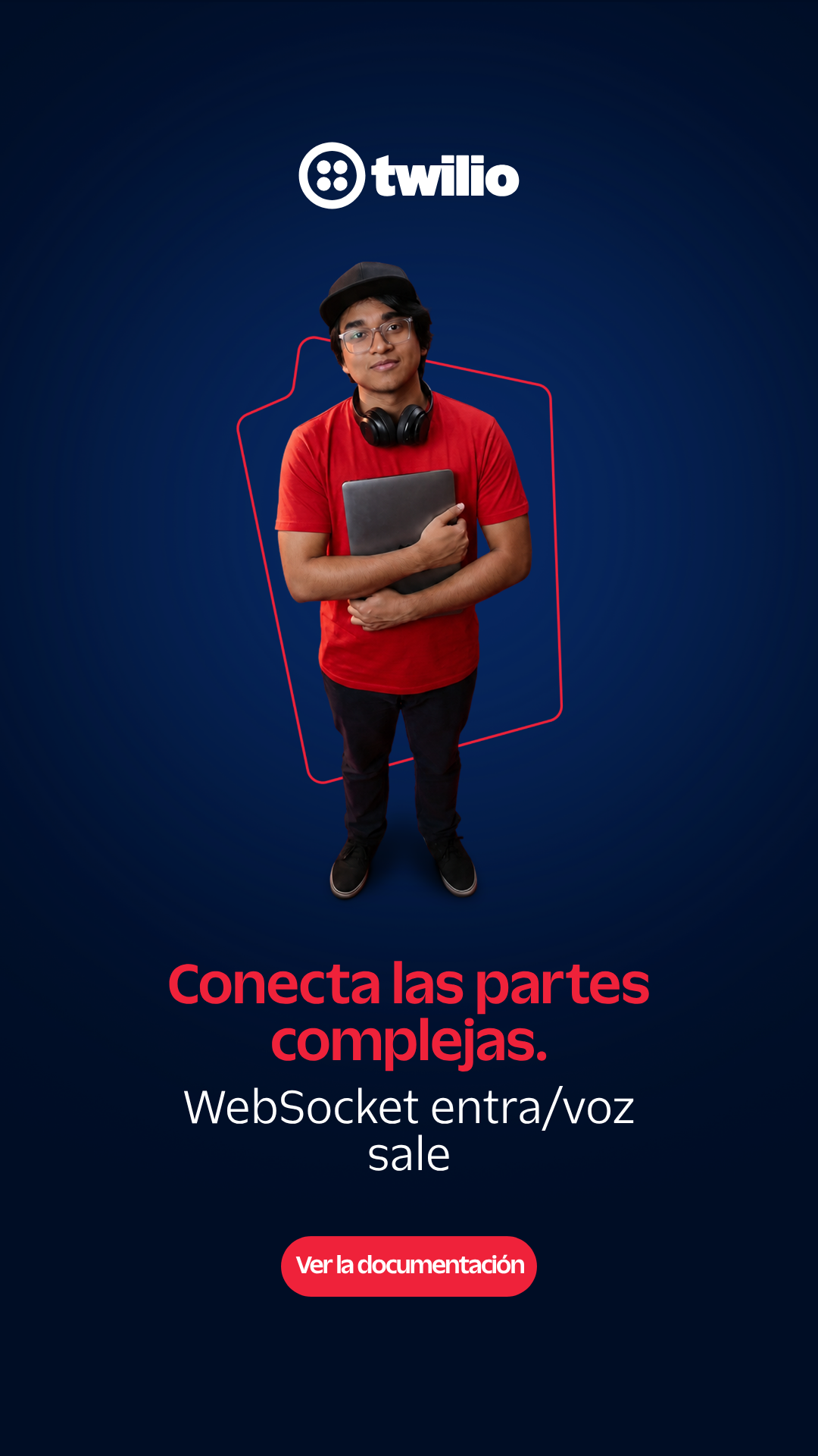 Twilio Facebook ad