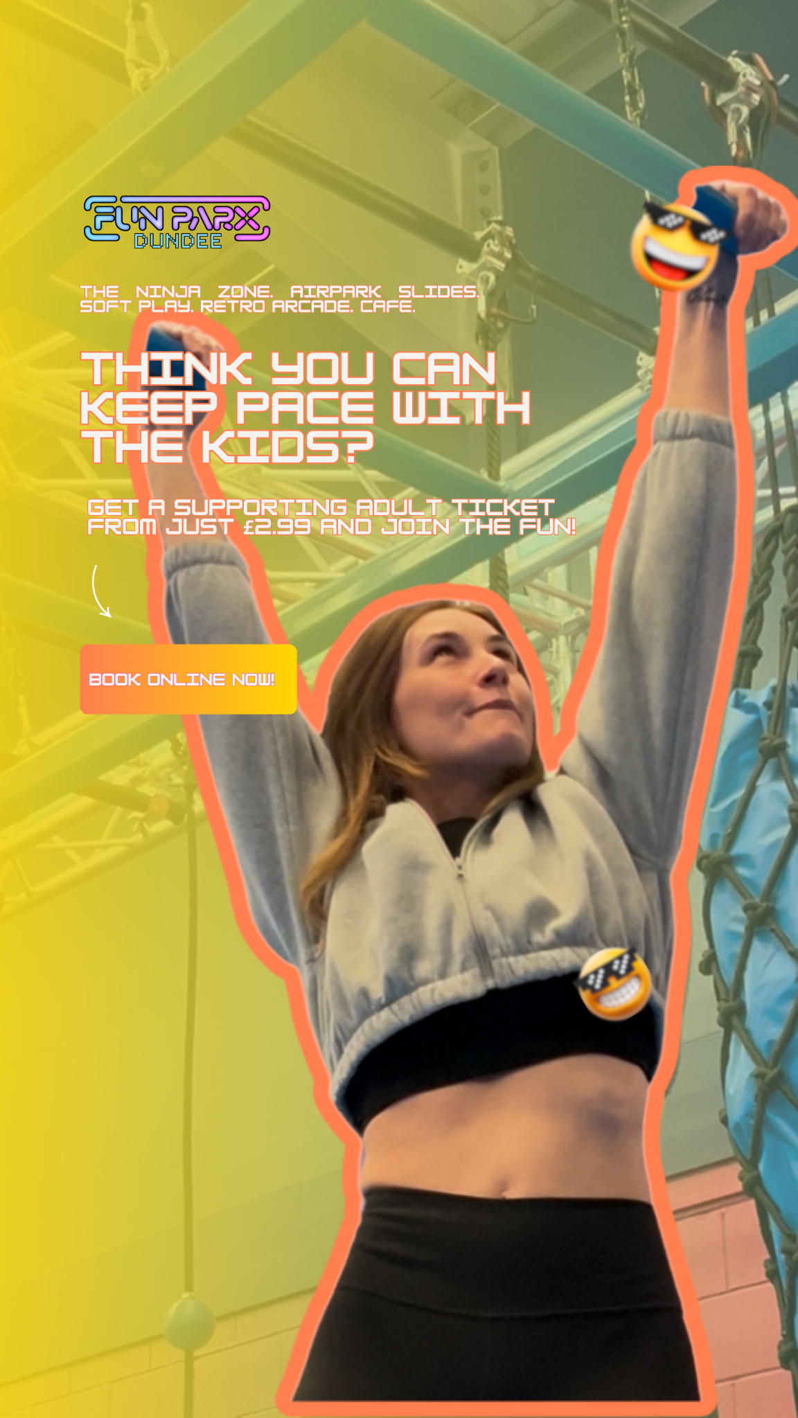 FUNPARX Dundee Facebook ad