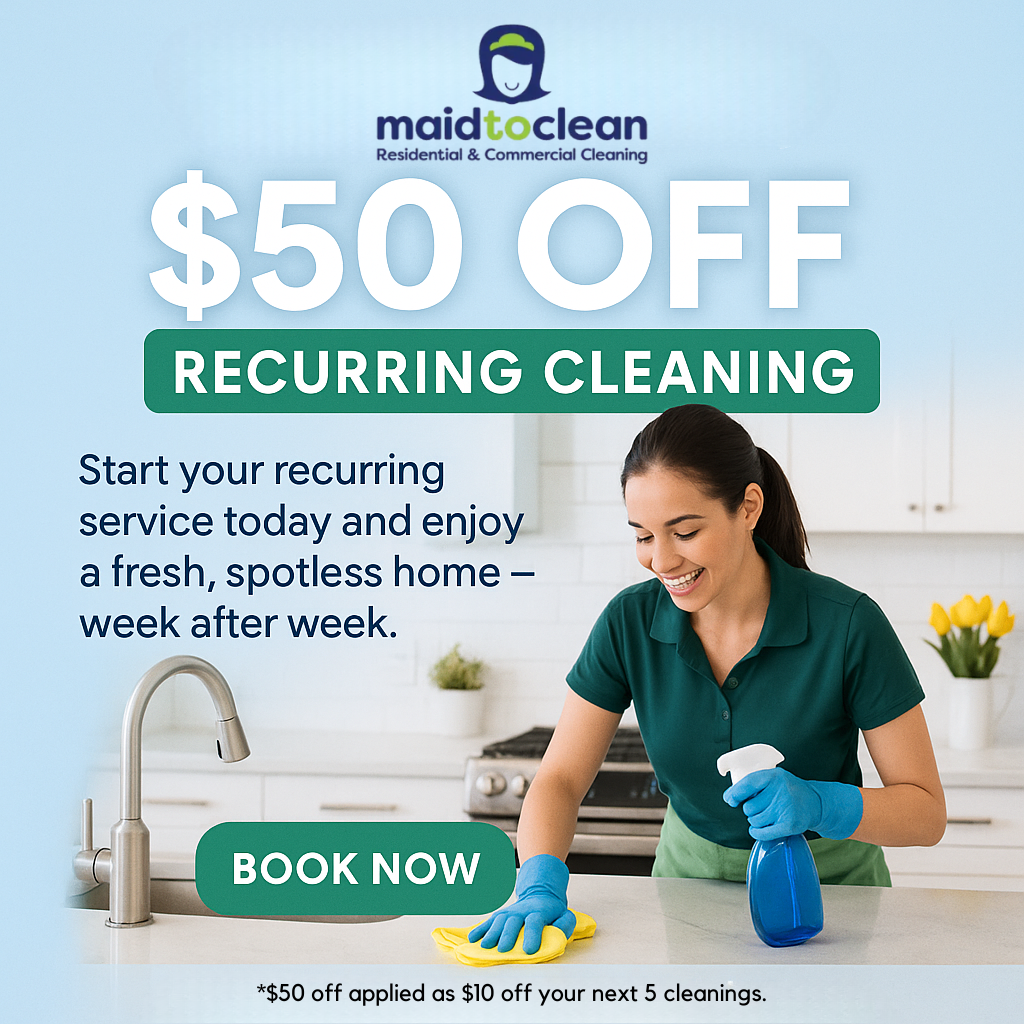 Maid To Clean Orlando Facebook ad
