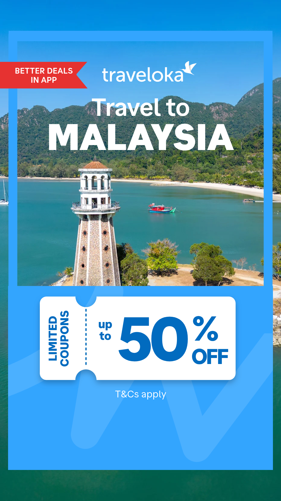 Traveloka Malaysia Facebook ad