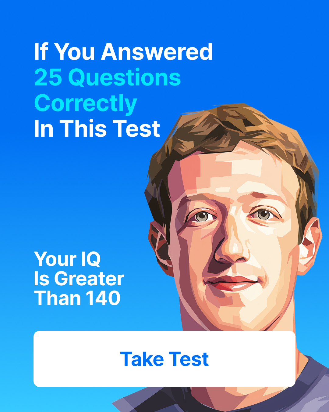 My IQ Facebook ad