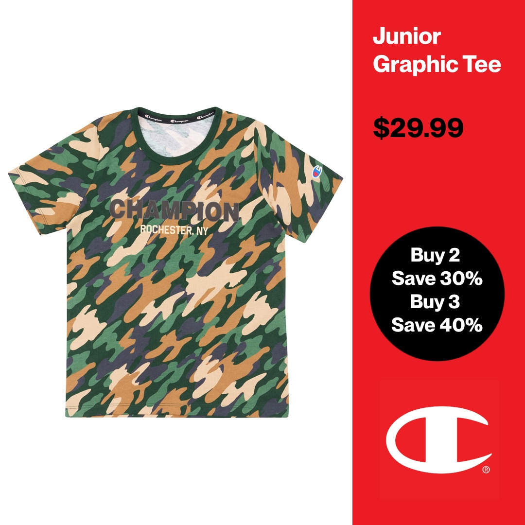 Champion Australia and New Zealand Facebook ad: Free Shipping on Orders $100+