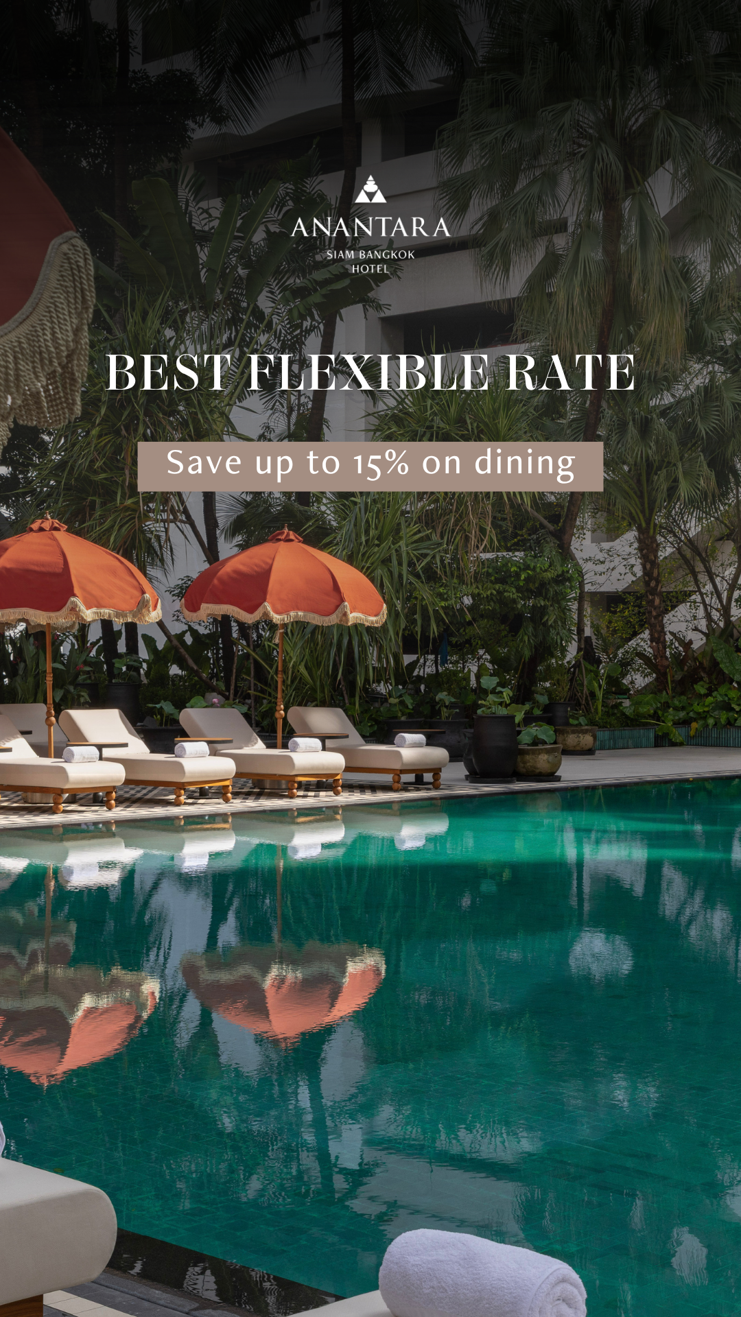 Anantara Siam Bangkok Hotel Facebook ad