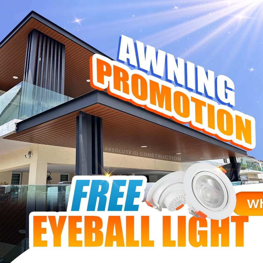 Absolute ID Construction Facebook ad: AWNING PROMOTION