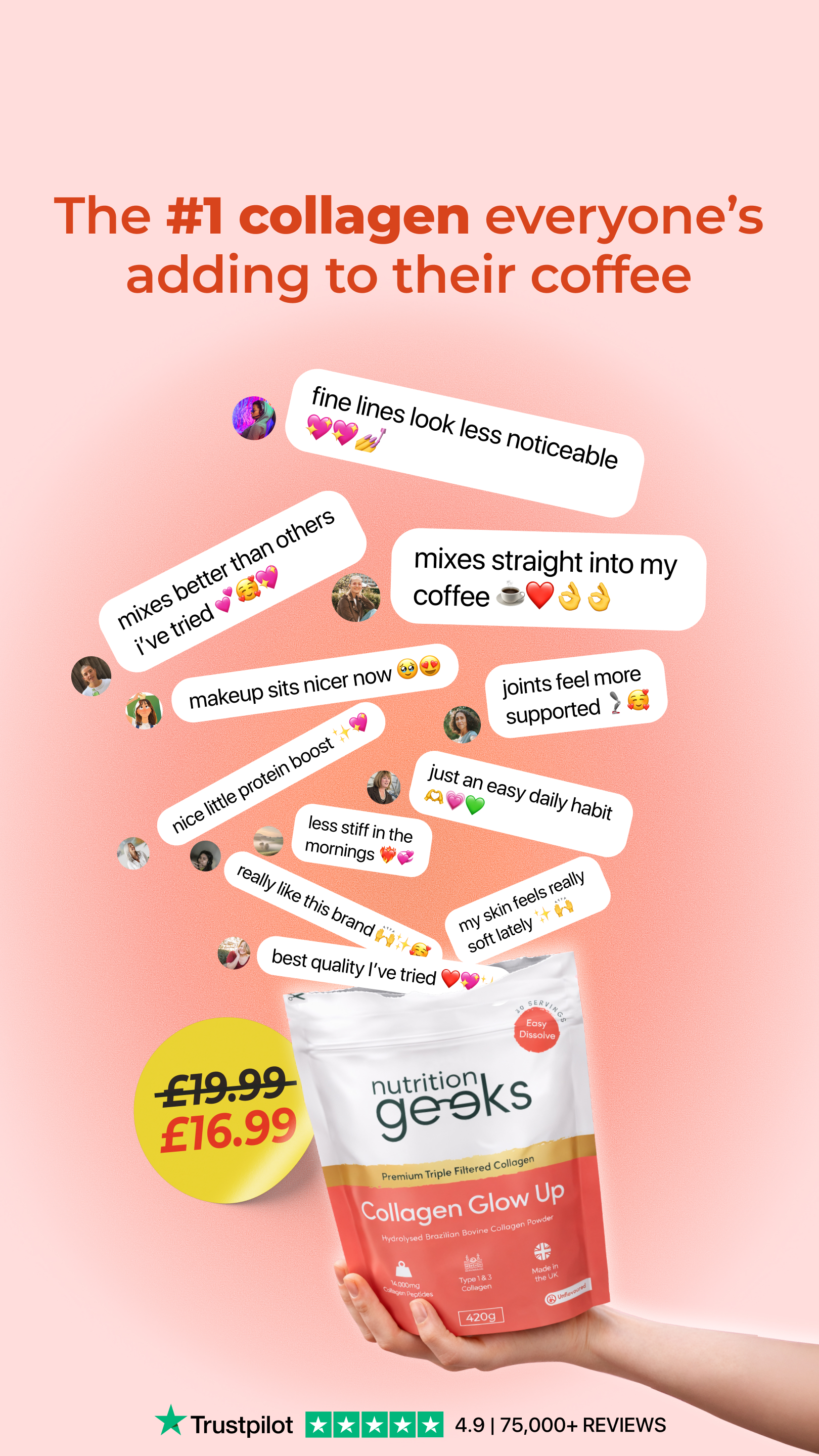 Nutrition Geeks Facebook ad