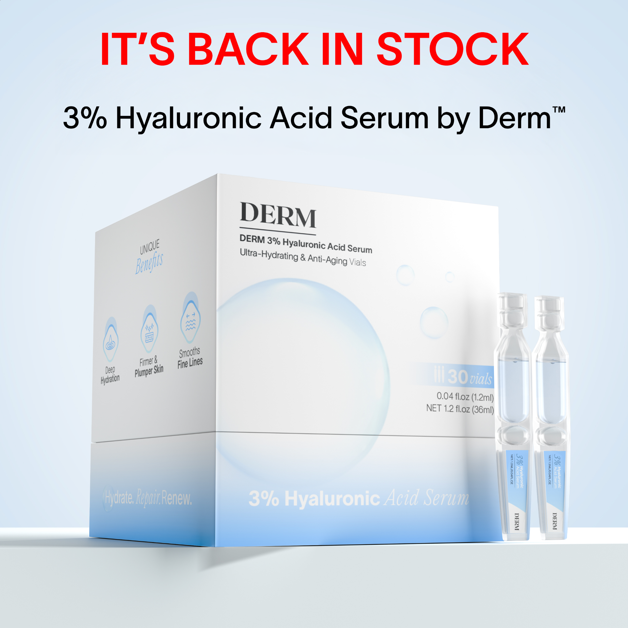 Derm Skincare Facebook ad