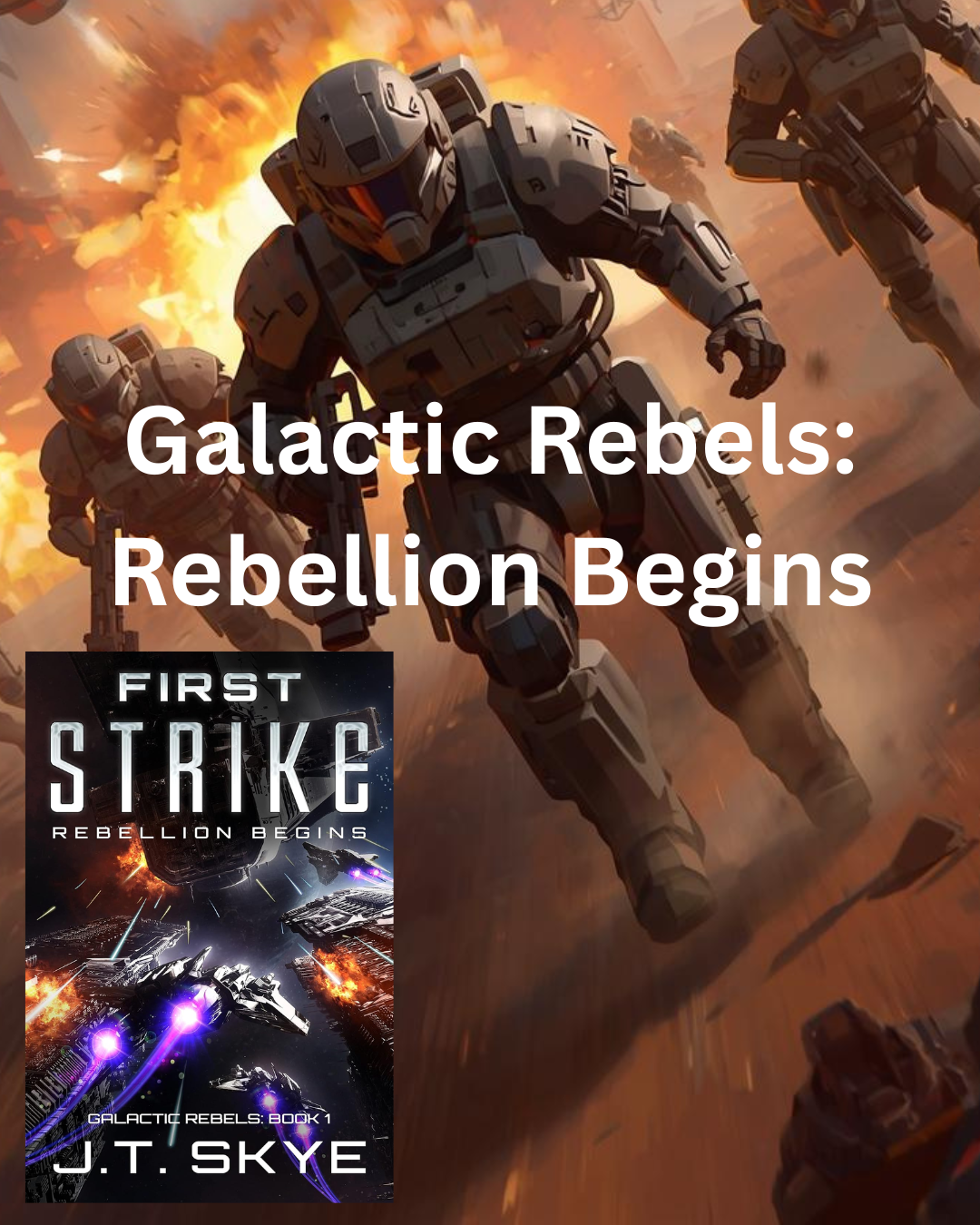 J.T.SkyeAuthor Facebook ad: Edge of your seat Military Sci Fi